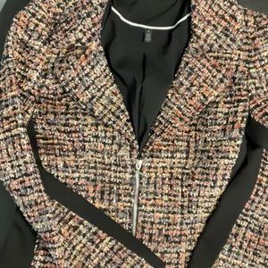 Tweed suit set - skirt can be worn with a turtleneck and jacket with jeans